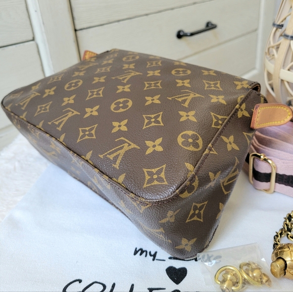 💕DISCONTINUED Very Rare LOUIS VUITTON Looping MINI Shoulder Bag Monogram - Picture 9 of 16